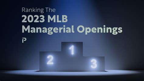 Managerial Openings .